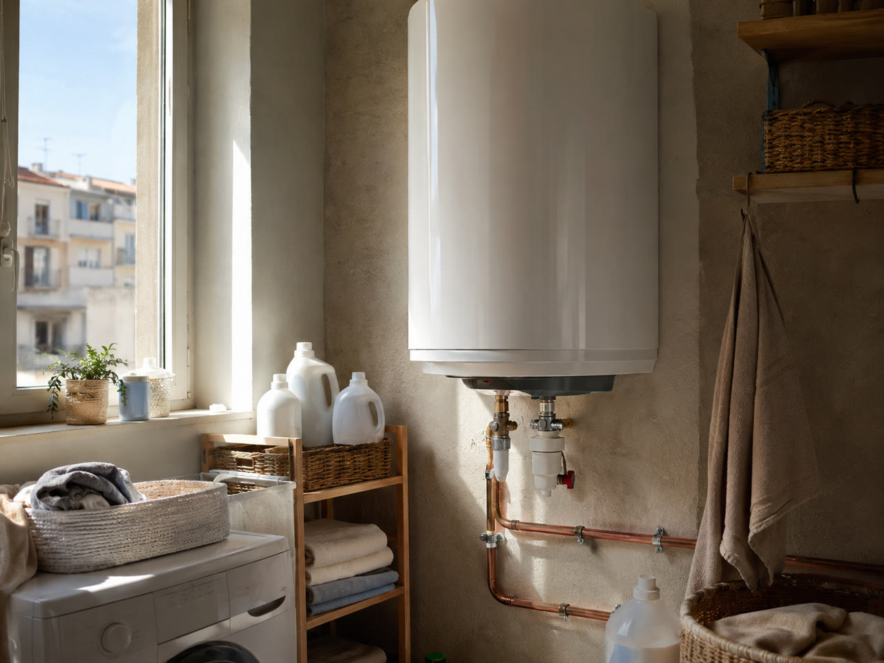 Installation d'un chauffe-eau par un plombier à Marseille