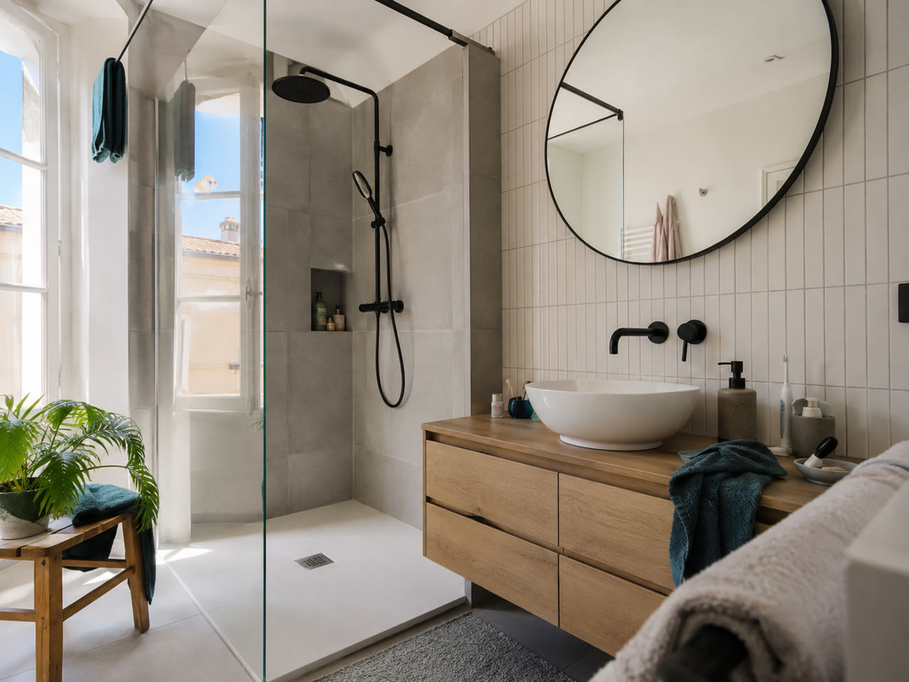 Rénovation intérieure de salle de bain à Marseille